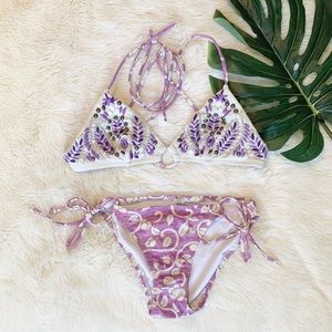 💜 Victoria’s Secret beaded bikini set